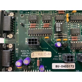 Rudolph Technologies A20811-H ARBITRATOR Base Card W/A14874 332 Controller Board